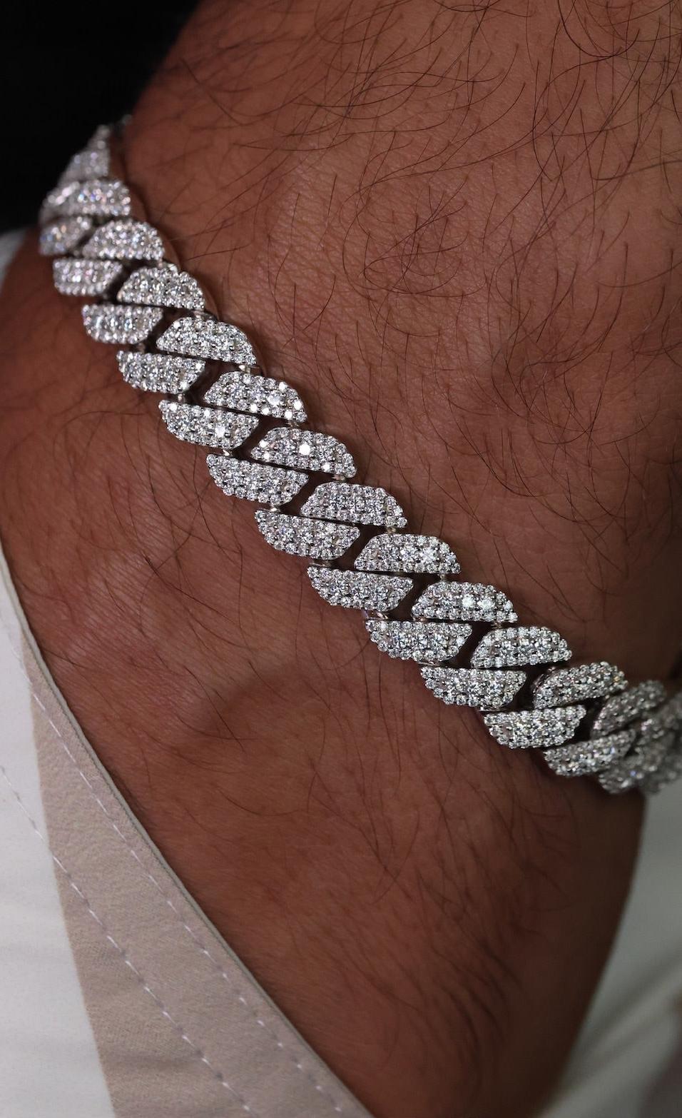 3D Cuban Bracelet