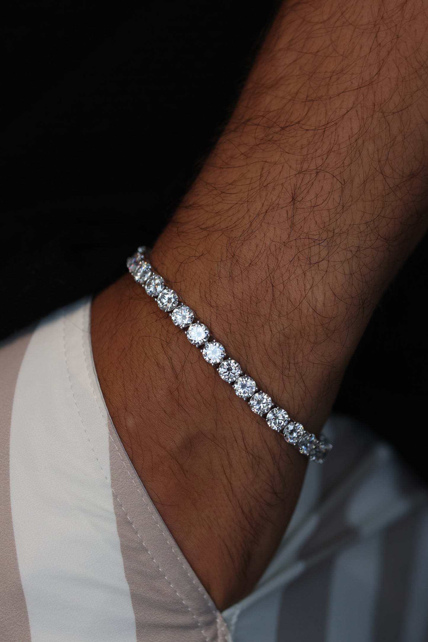 Moissanite Tennis Bracelet