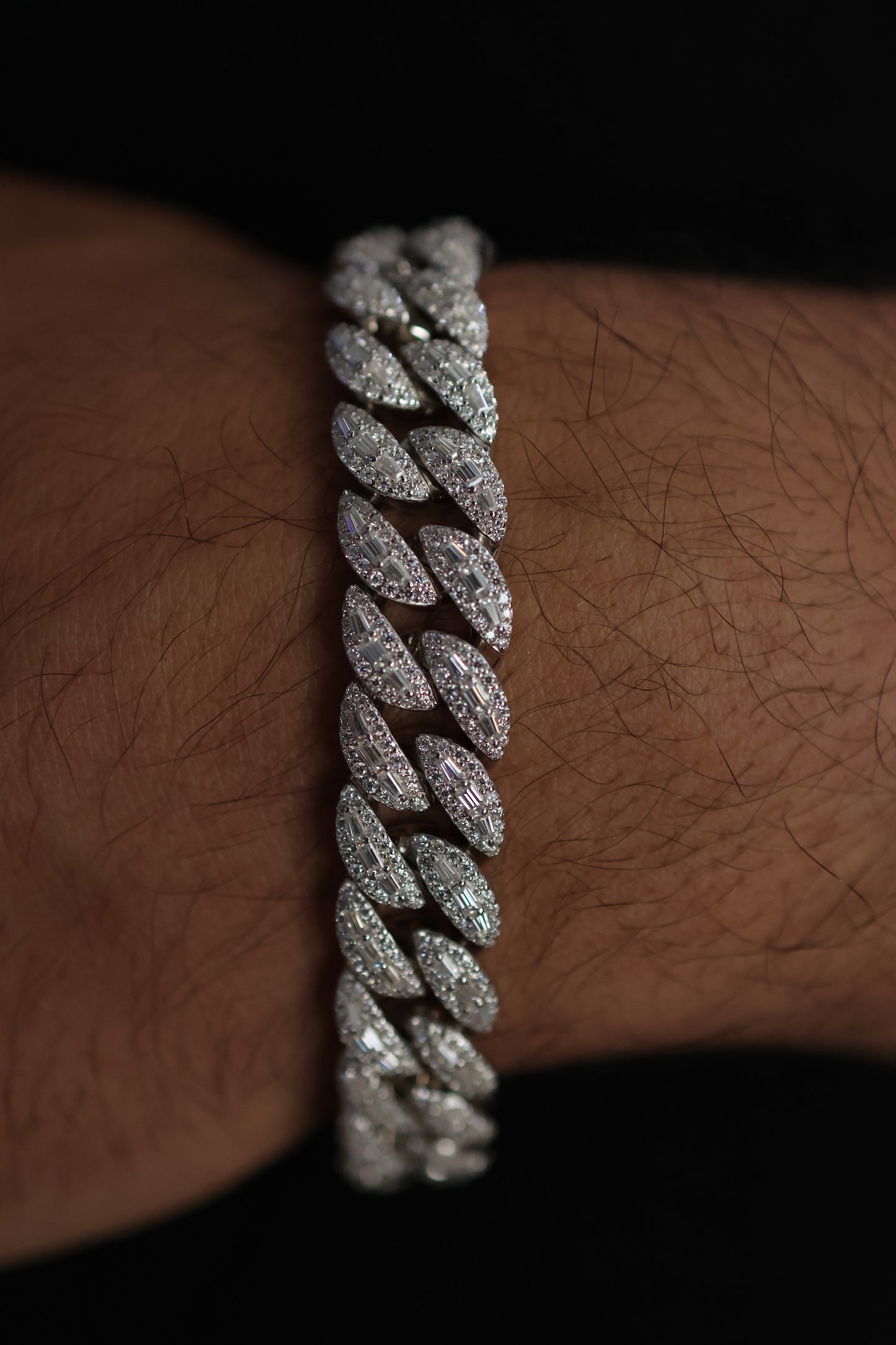 Tear Drop Cuban Bracelet