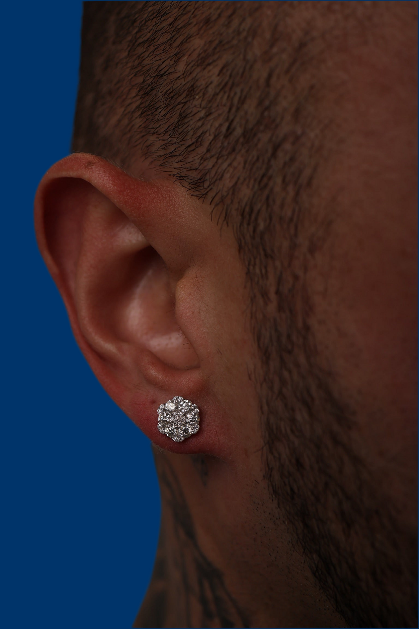 Cluster Flower Earrings