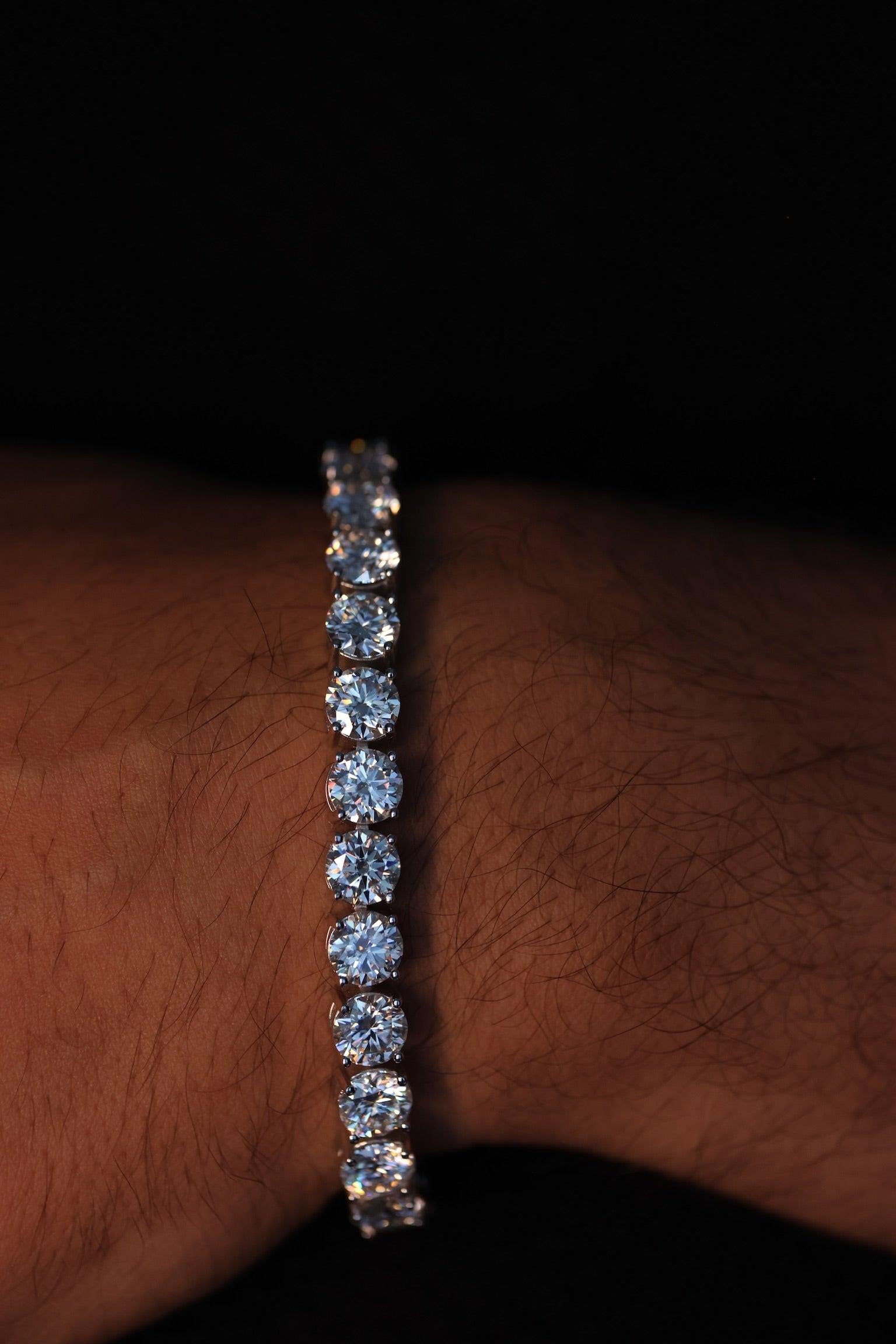 Lab Diamond Tennis Bracelet