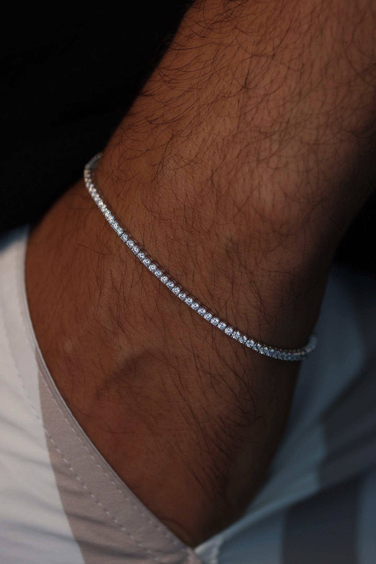 Moissanite Tennis Bracelet