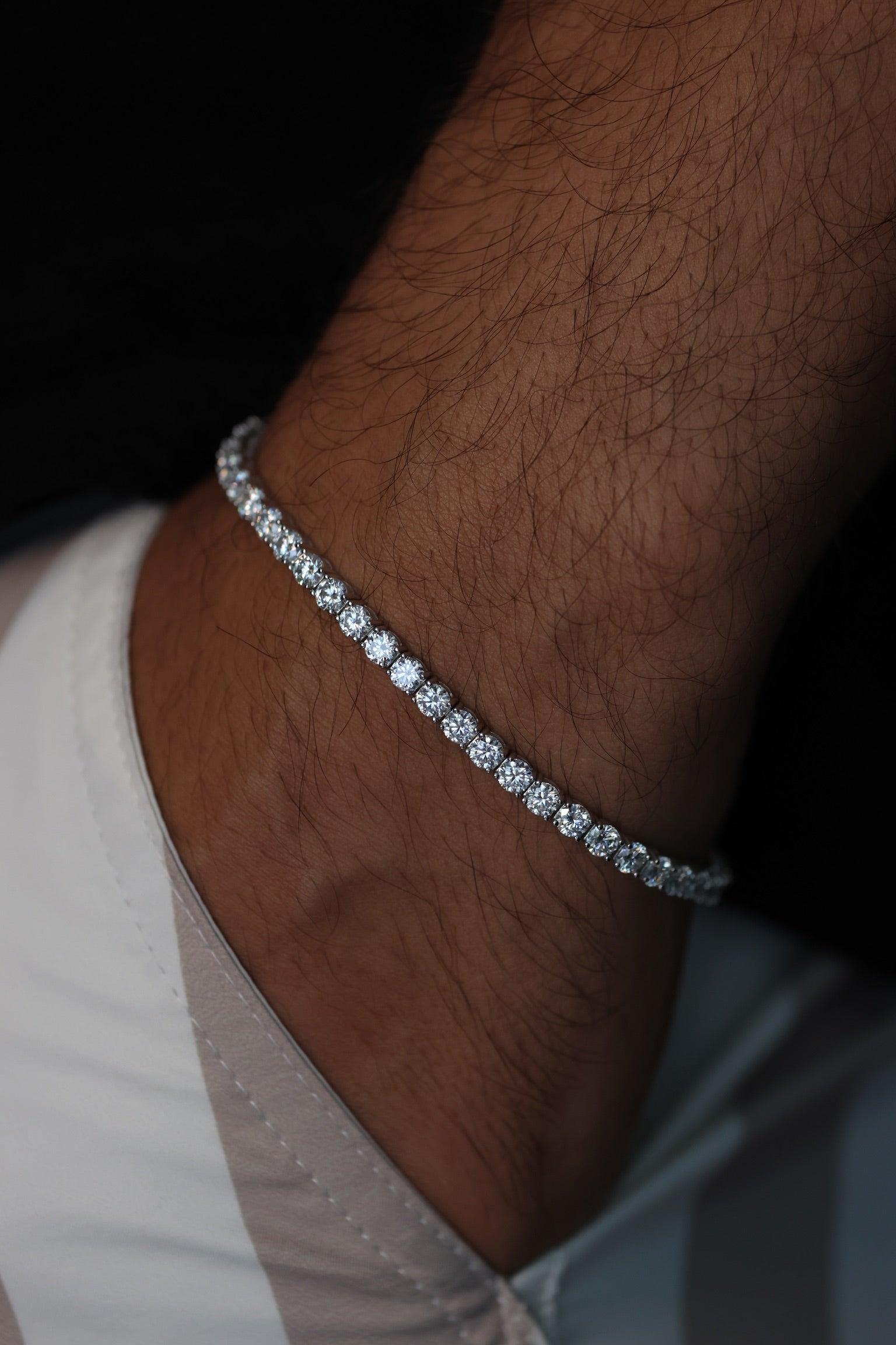 Lab Diamond Tennis Bracelet