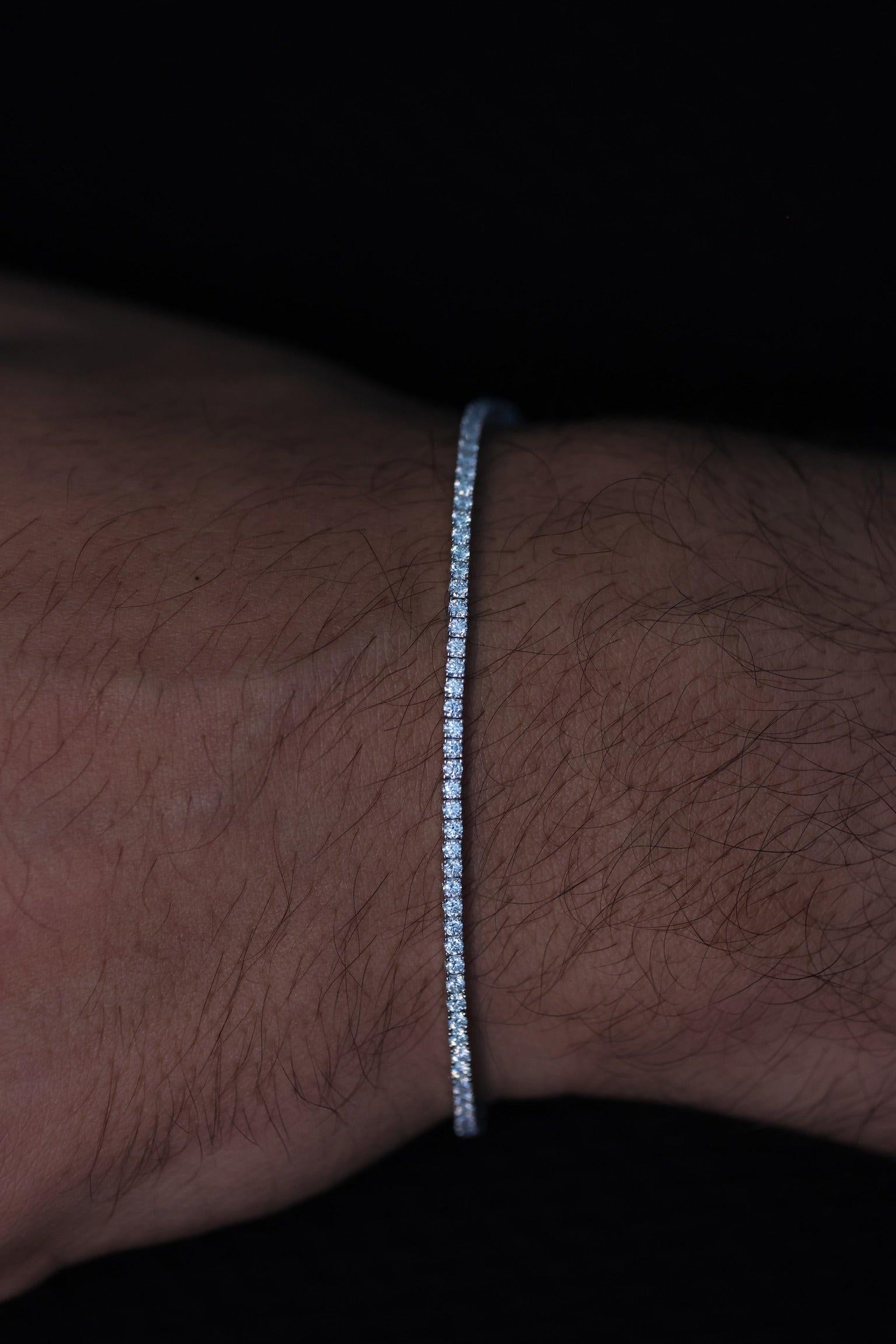 Moissanite Tennis Bracelet