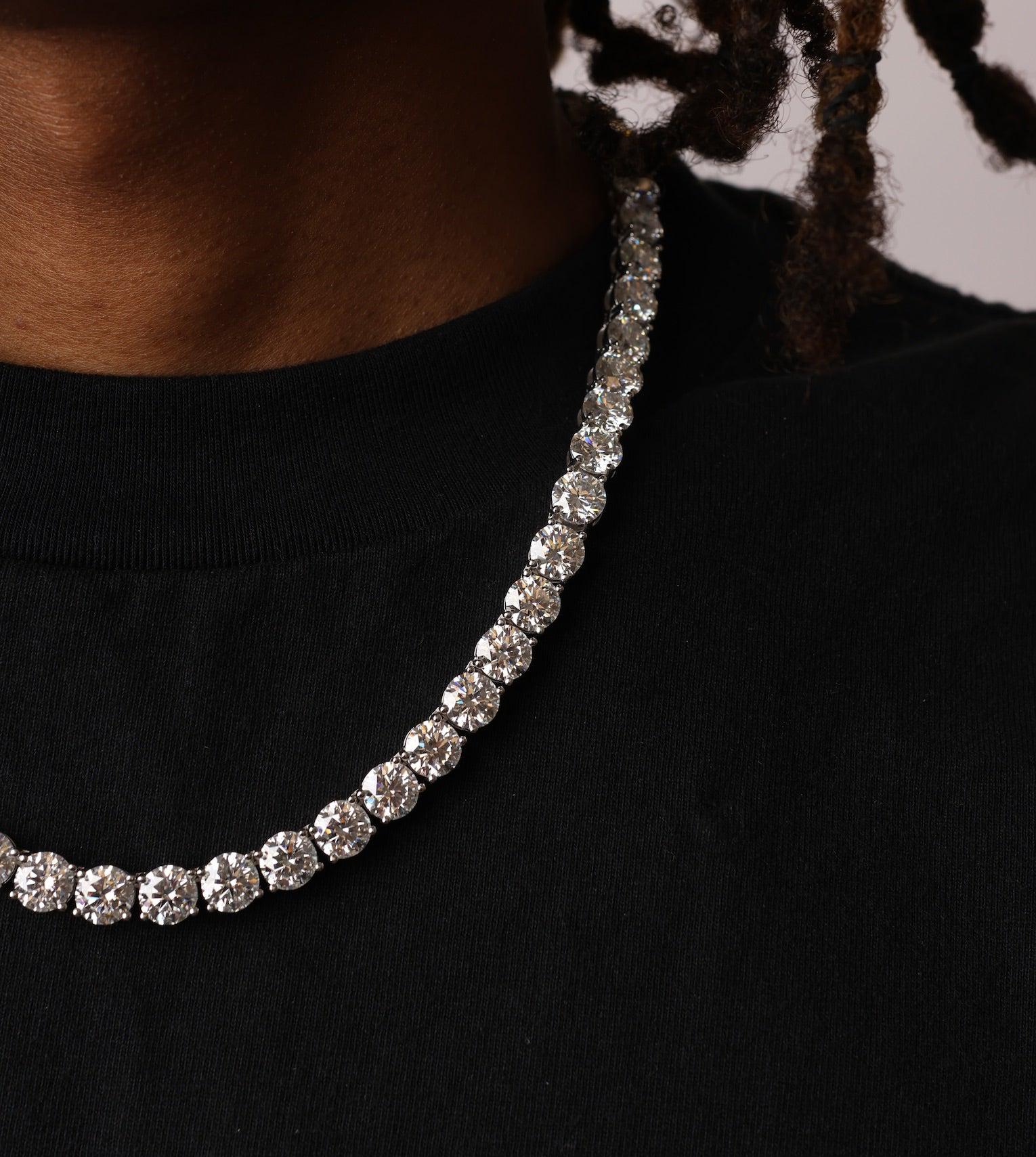 Moissanite Tennis Necklace