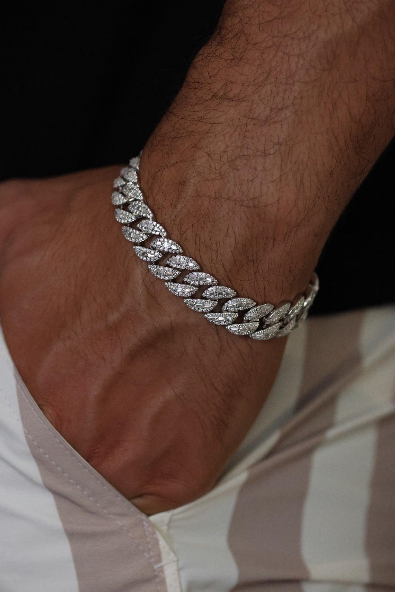 Tear Drop Cuban Bracelet