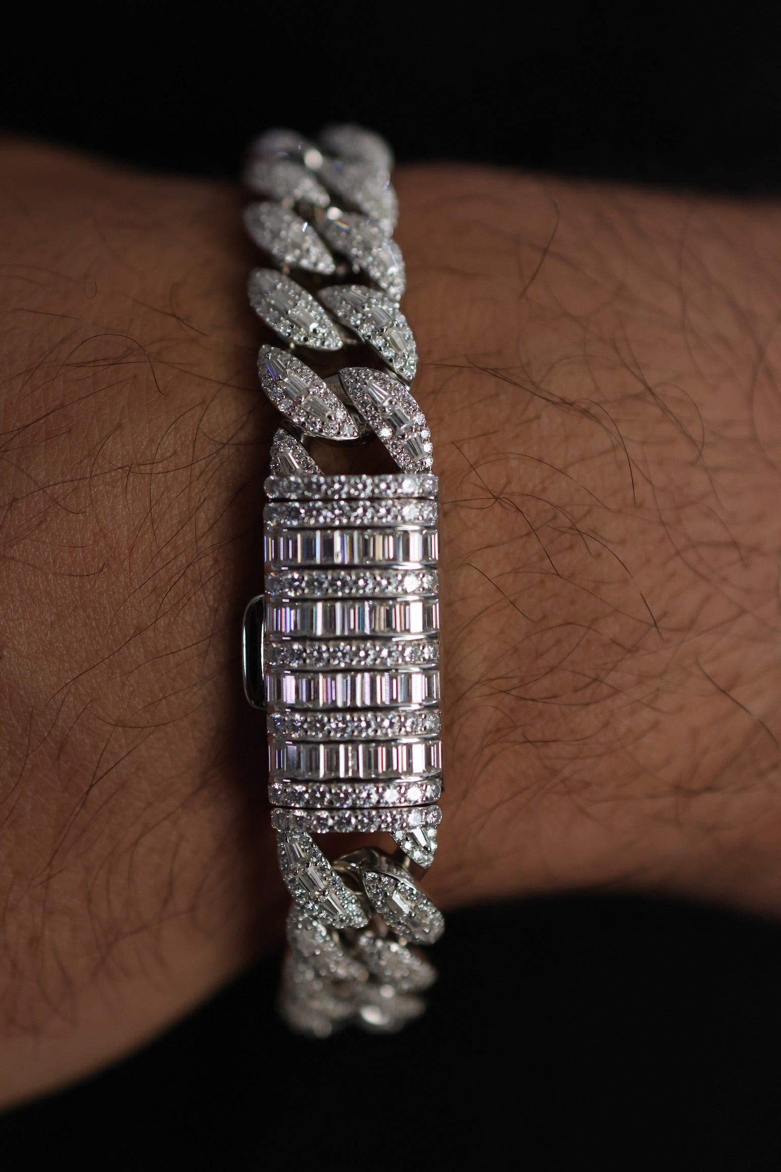 Tear Drop Cuban Bracelet