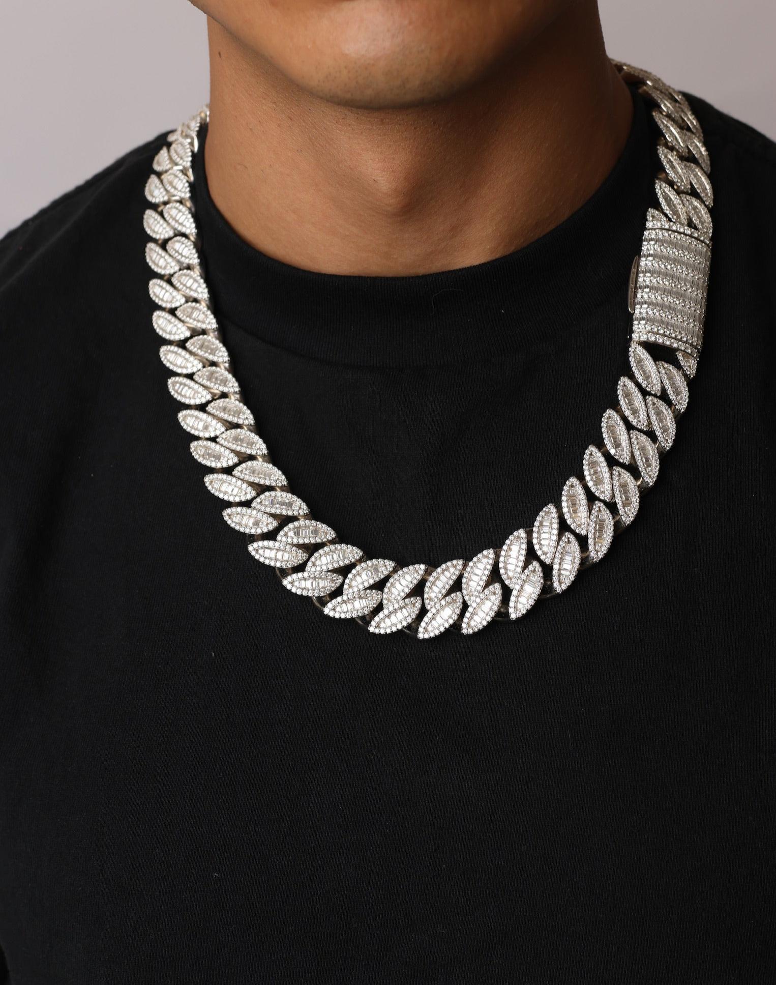 Tear Drop Cuban Necklace