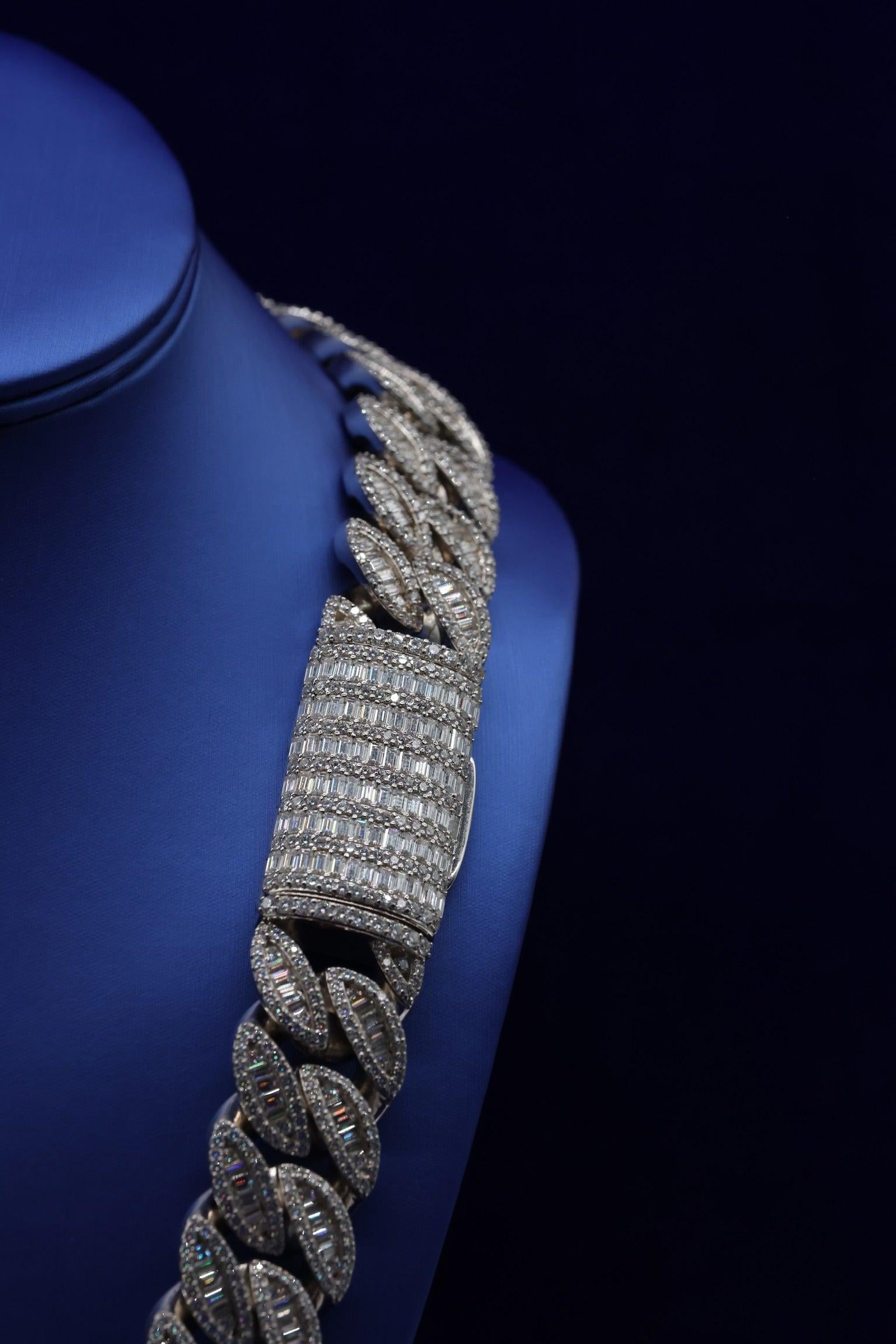 Tear Drop Cuban Necklace