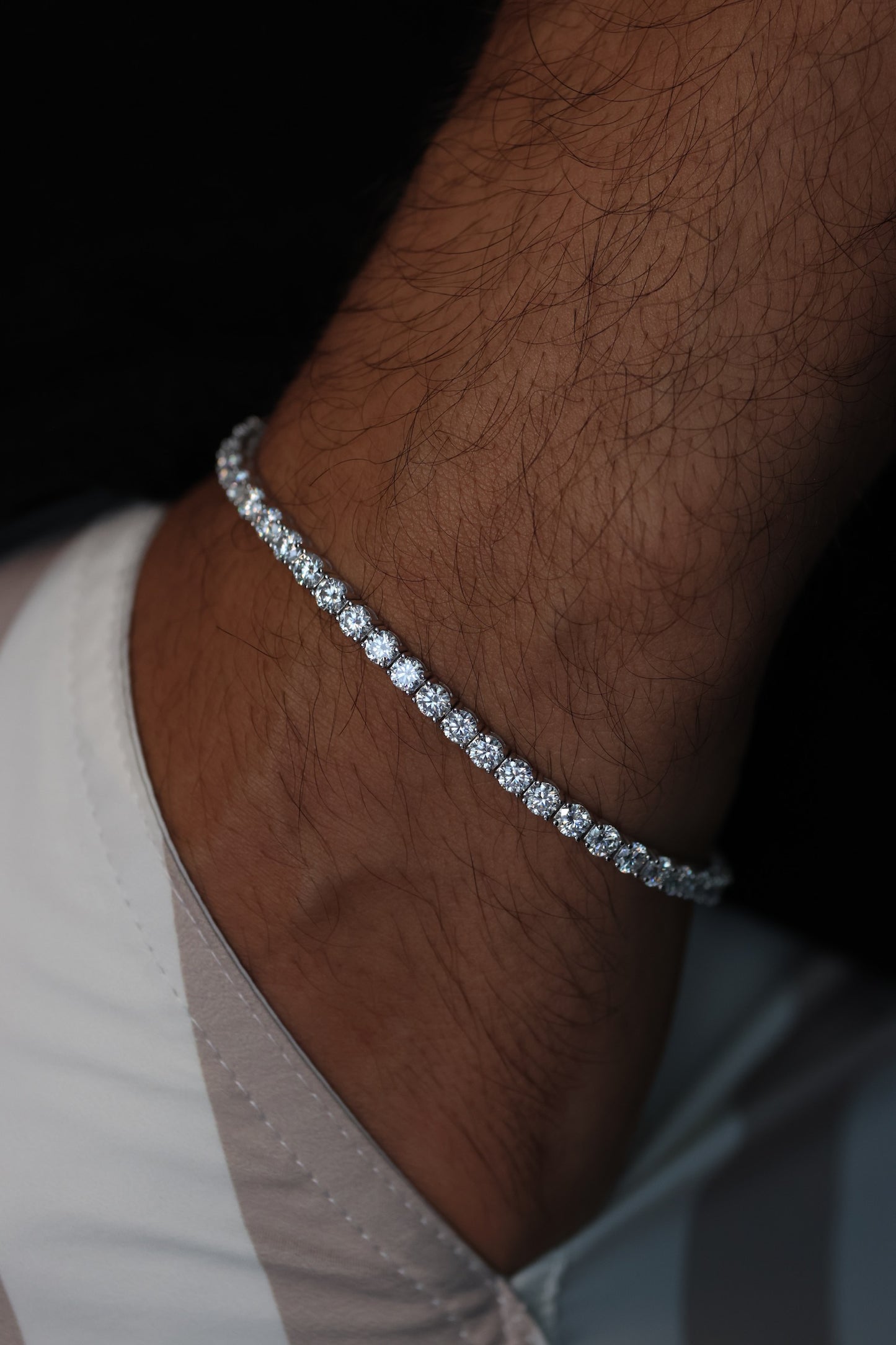 Moissanite Tennis Bracelet