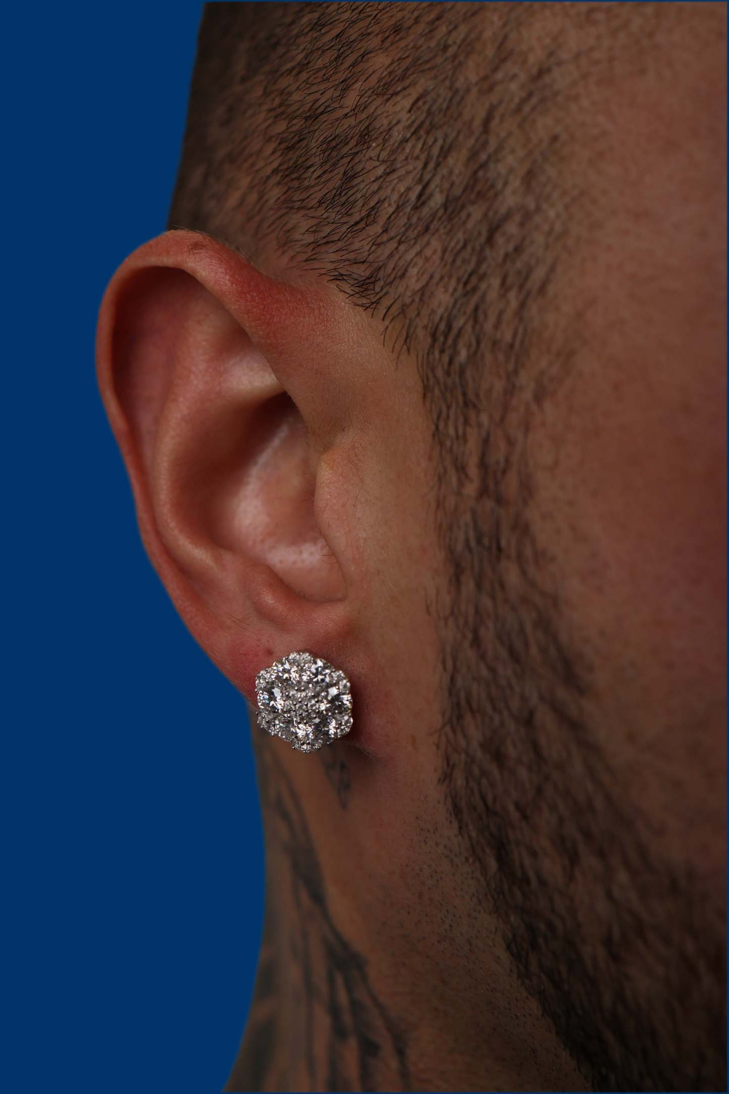 Cluster Flower Earrings