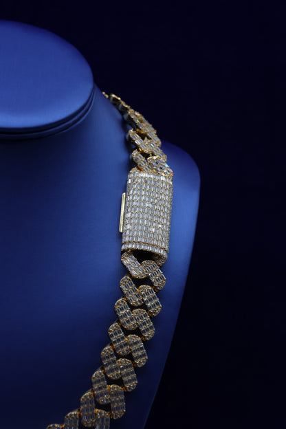 Baguette Cuban Necklace