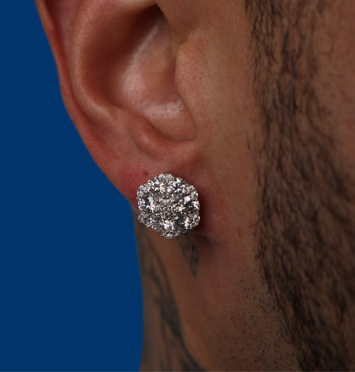 Cluster Flower Earrings
