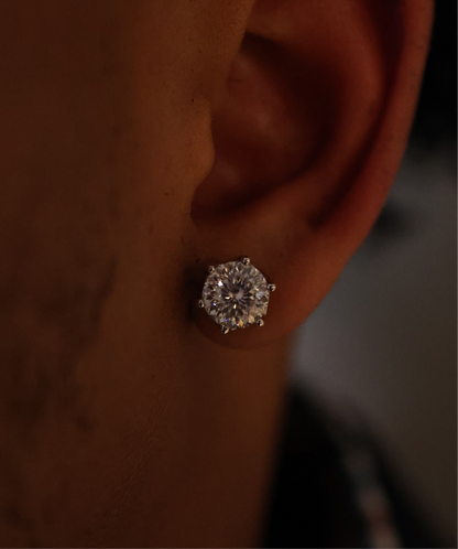 6 Prong Portuguese Earrings