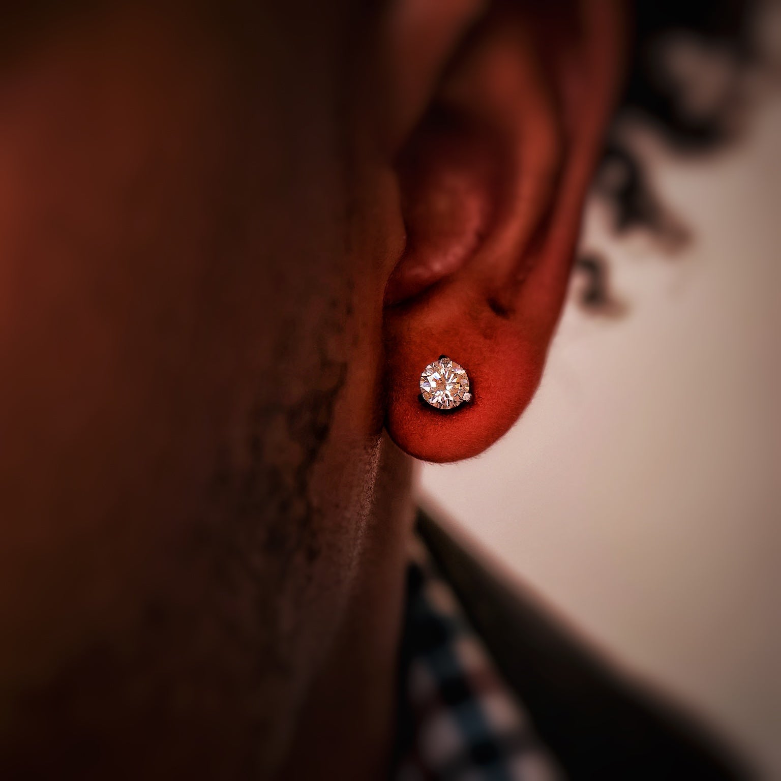 Moissanite 6 Prong Earrings