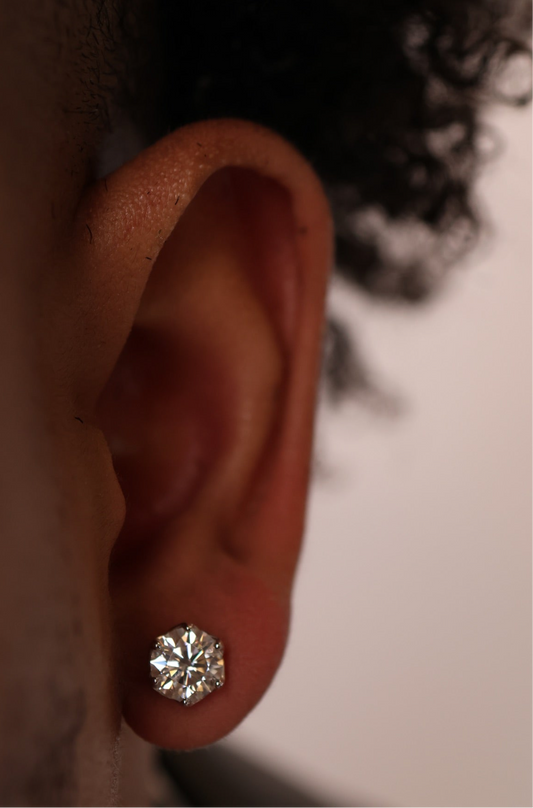 6 Prong Earrings