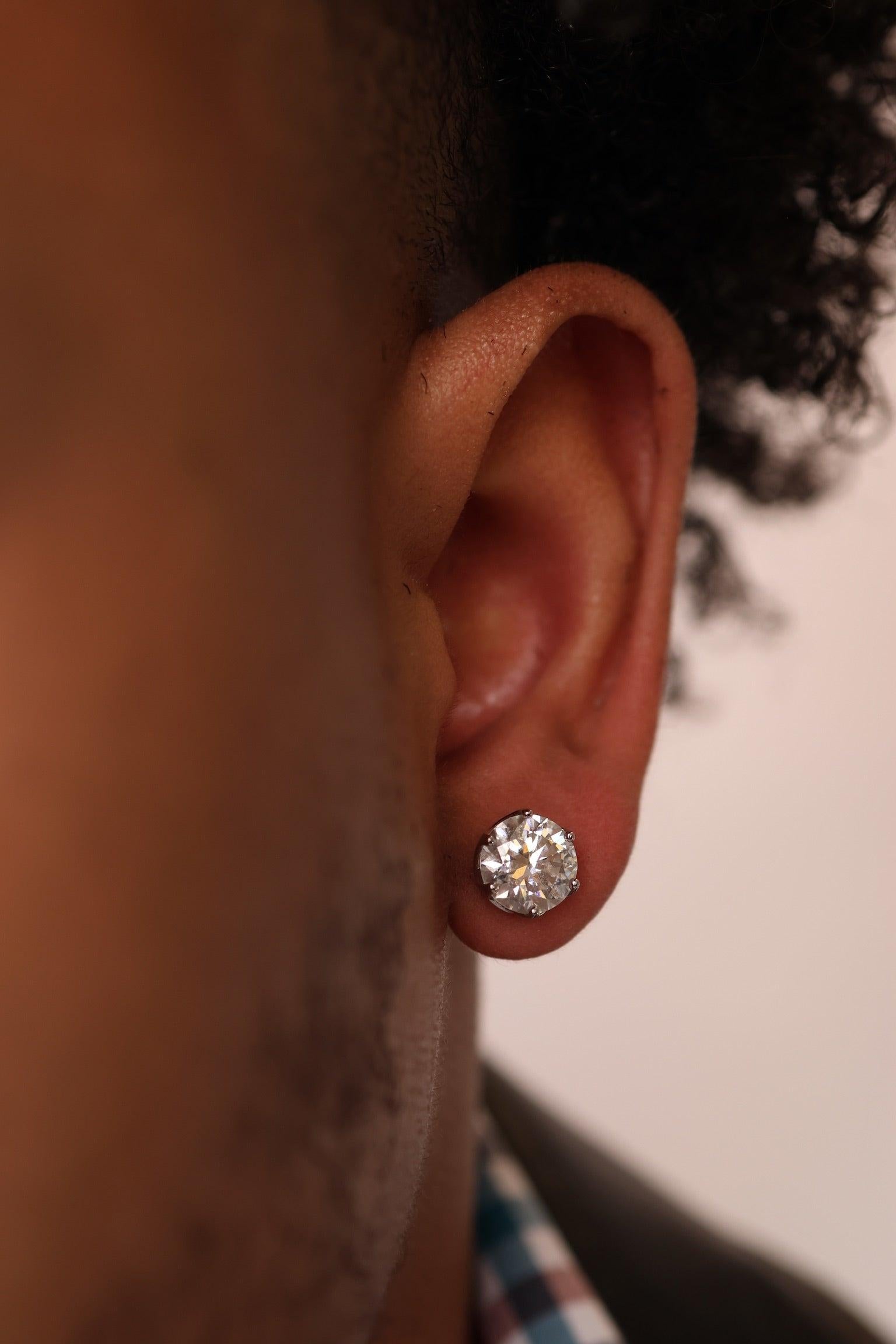 Lab-Grown Diamond 6 Prong Earrings