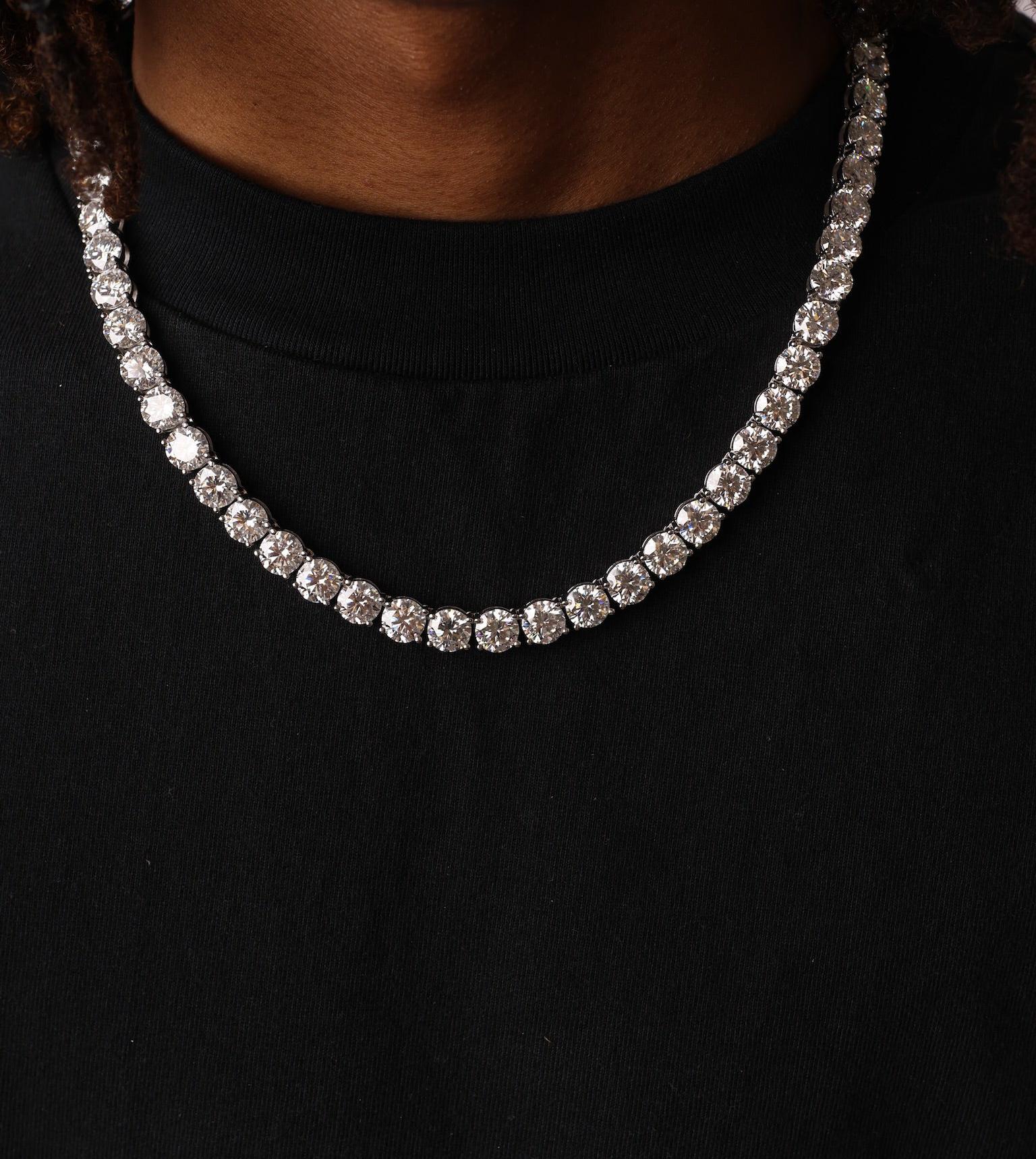 Moissanite Tennis Necklace