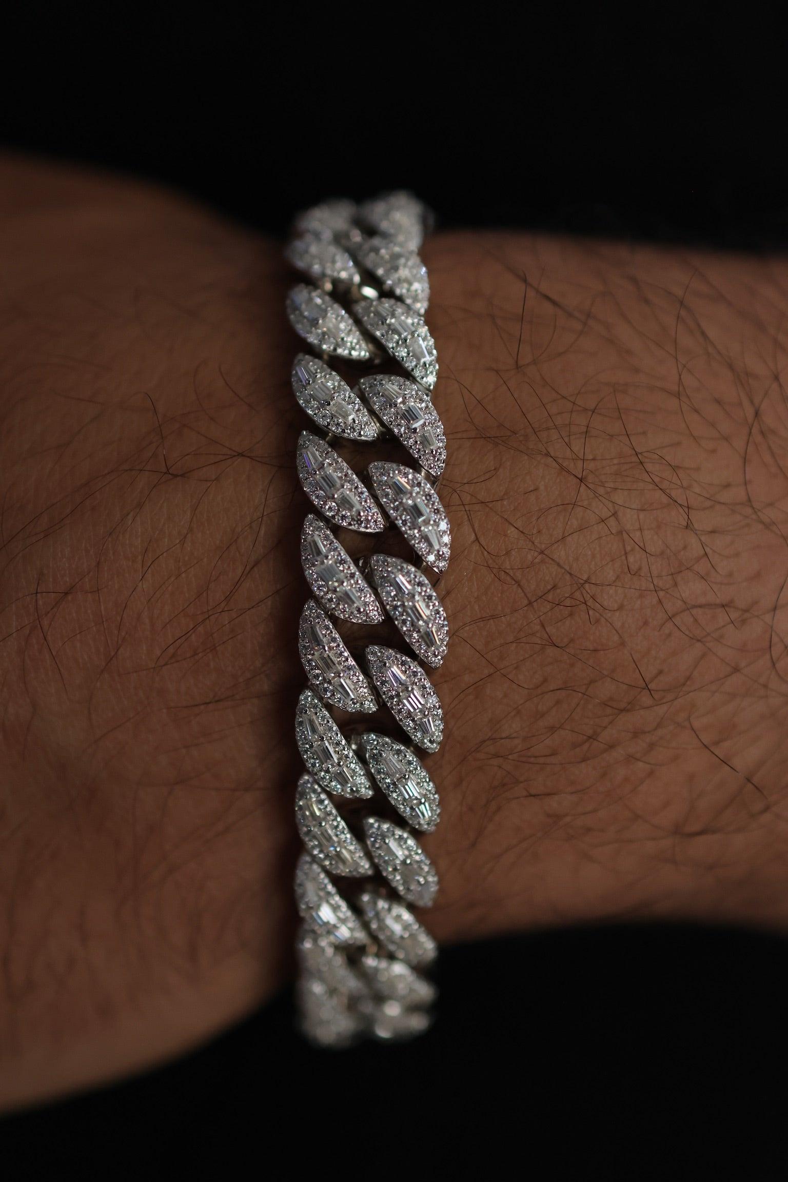 Tear Drop Cuban Bracelet