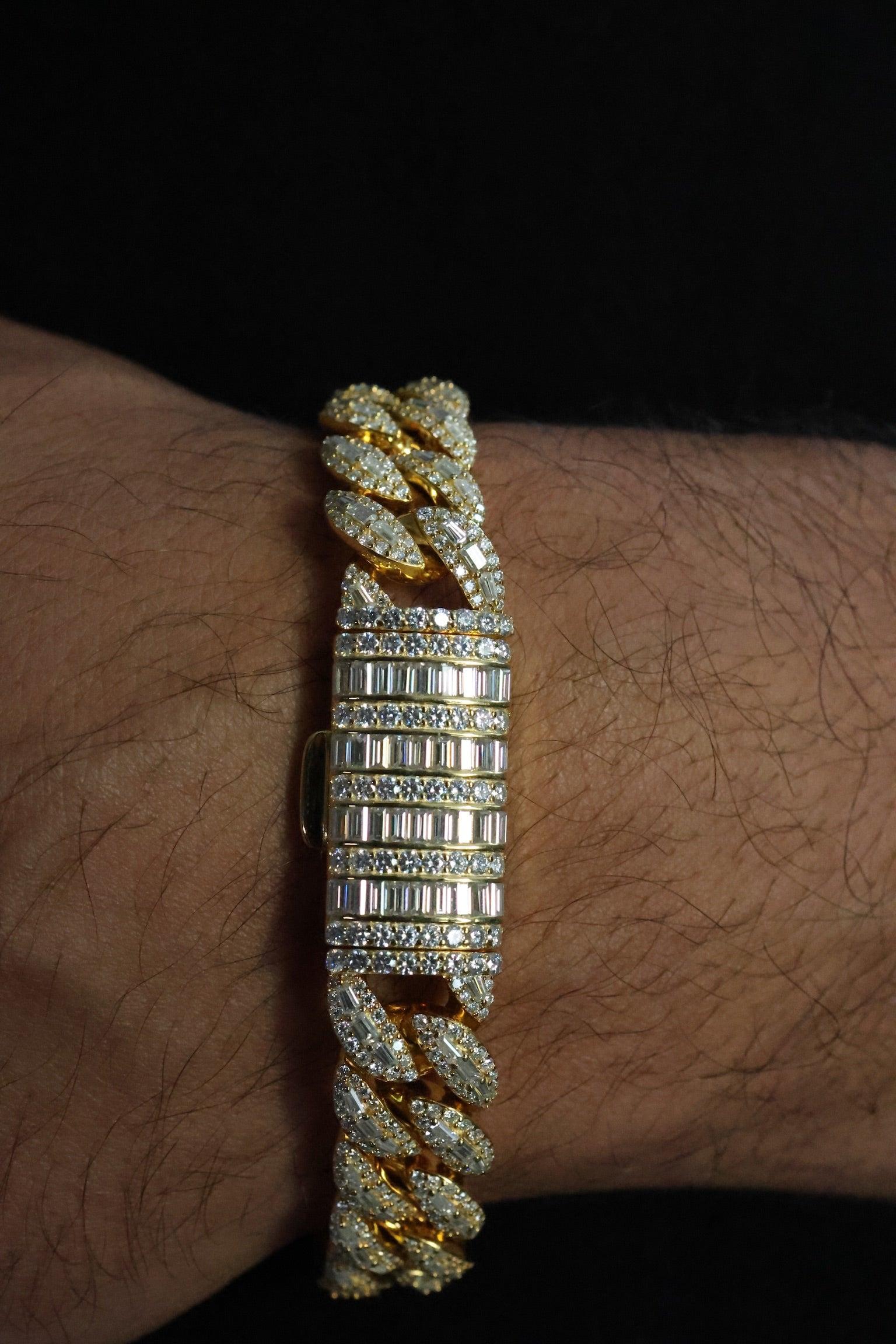 Tear Drop Cuban Bracelet