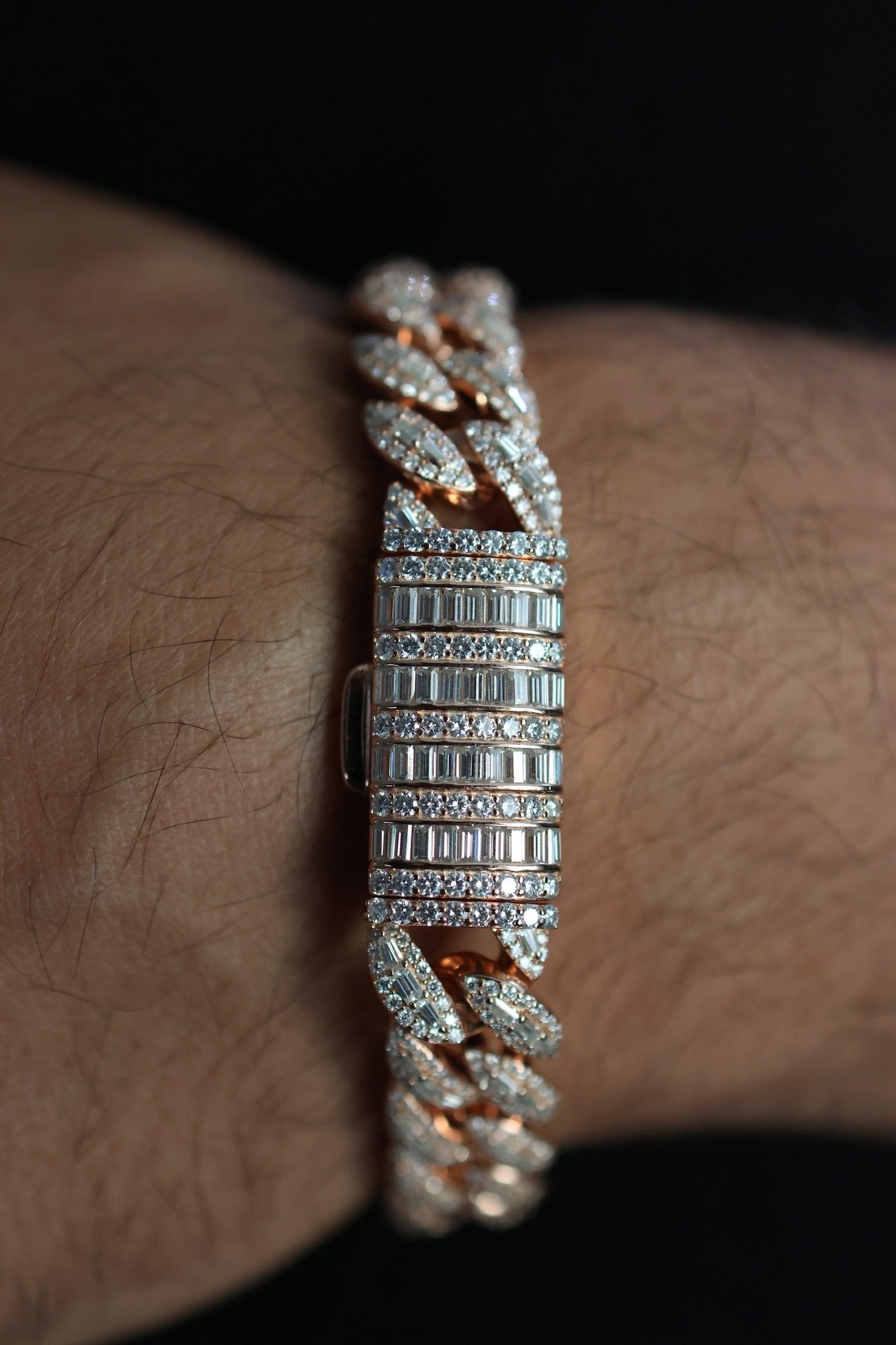 Tear Drop Cuban Bracelet